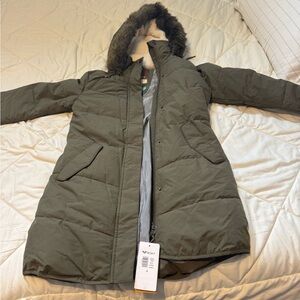 Roxy Olive Green Hooded Jacket